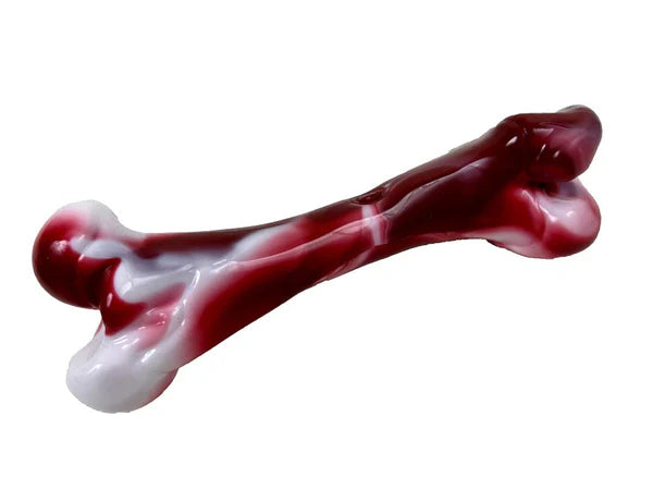 New The Pet Store Tough Beefy Bone Chew Toy