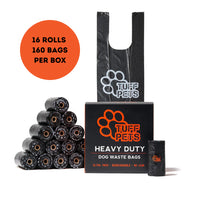 New Tuff Pets Biodegradable Dog Poo Bags, 16 Rolls Sale
